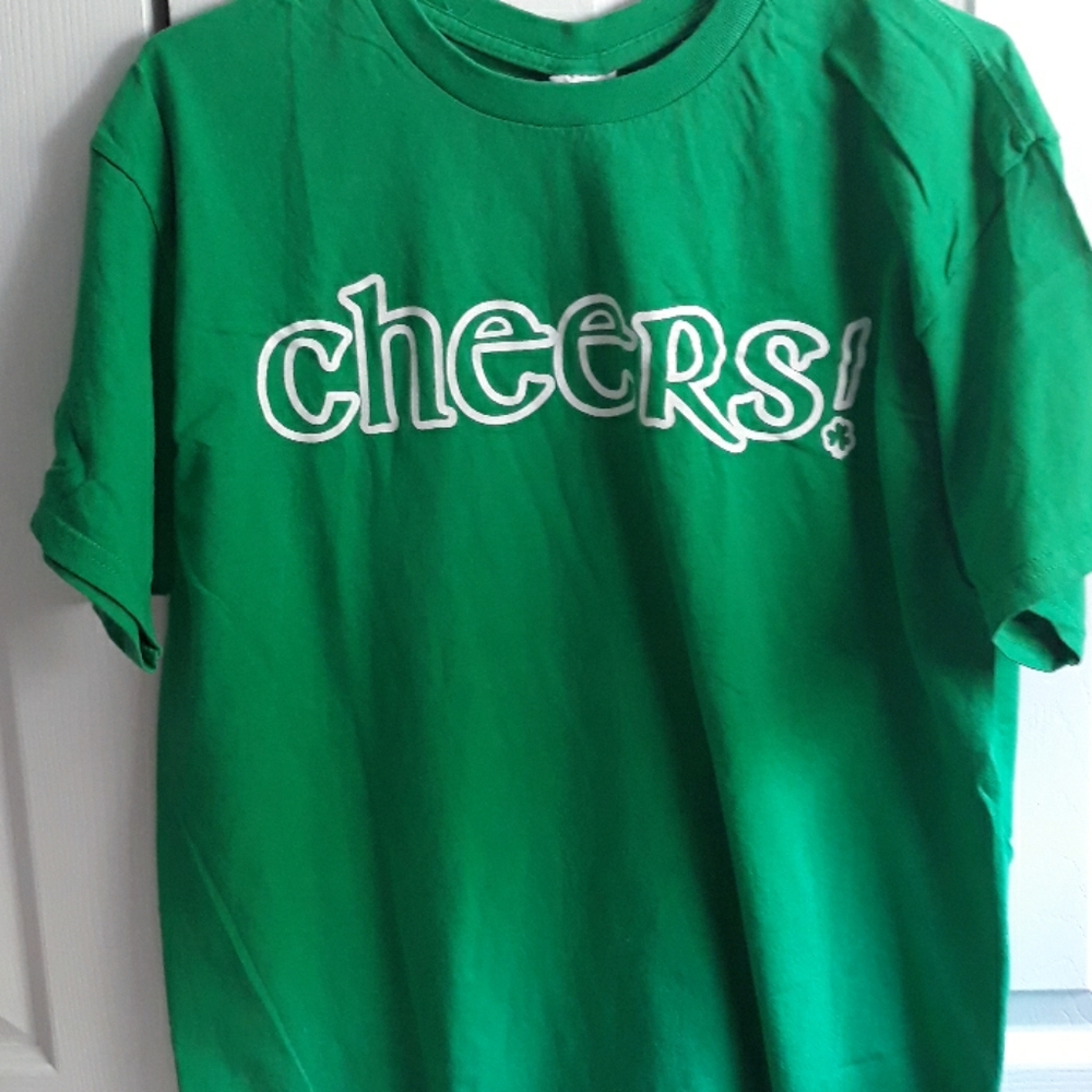 Green Cheers t-shirt
